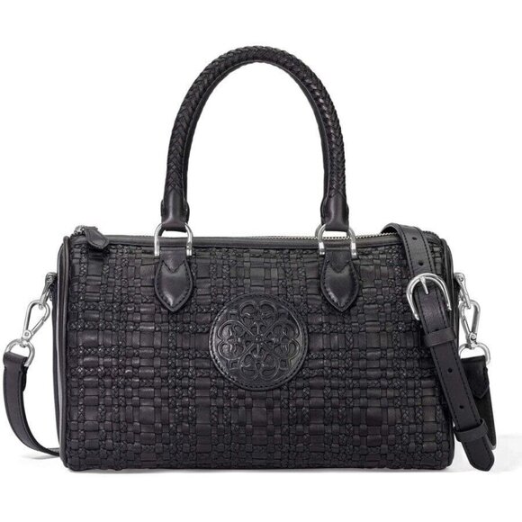 Brighton Black Ferrara Vereda Satchel Style H37893 $495 NWT